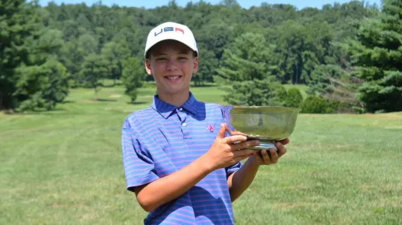 Pasternak takes 50th Boys title; Match Play Bracket Set for Junior Championship