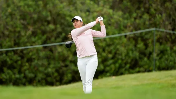 Ganne Co-Leads U.S. Women’s Open; Alex in Top-10