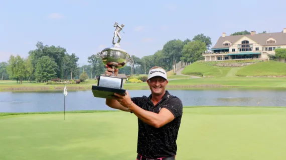 Tyler Hall Earns Third Open Title at 101st Open Championship at Spring Brook Country Club