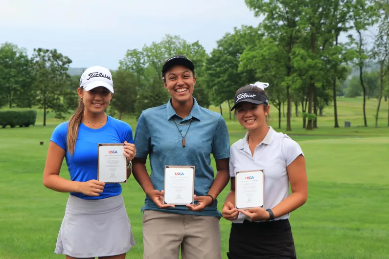 Emily Odwin of Barbados Medals in U.S. Girls' Junior Qualifying at Hawk Pointe