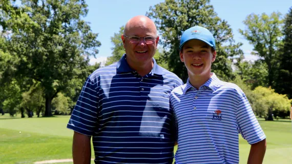 Pasternak Sets Course Record, Leads Boys Championship; Three Share Lead at Junior Girls’ at Cobblestone Creek