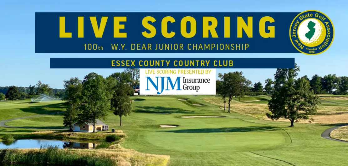 Live Scoring - 100th W.Y. Dear Junior Championship at Essex County CC