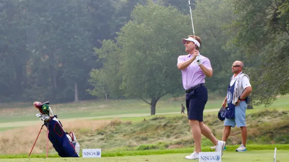 Michael Brown Claims Three-Stroke Lead at 101st Open Championship at Spring Brook after Round Two