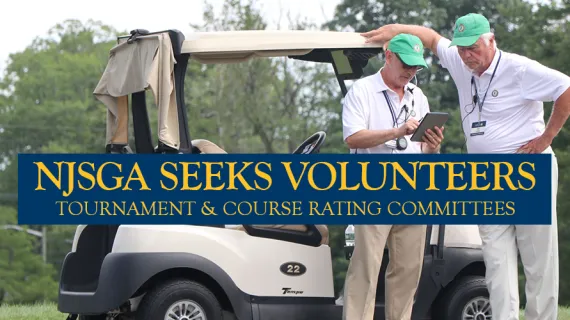 NJSGA Tournament & Course Rating Committees Seek Volunteers