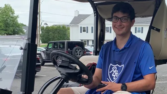 A Career Ending Baseball Injury Led to an NJSGA Caddie Scholarship