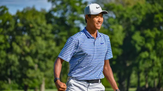 Huang Collects Medalist Honors for Second Time in 2022; Cards 68 at 102nd Open Qualifier