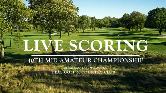 Live Scoring - 40th Mid-Amateur Qualifying - Lake Mohawk GC