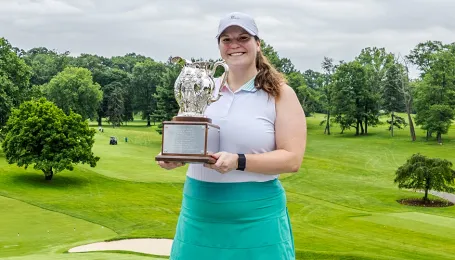 Delfino Battles to Win 12th Women’s Mid-Amateur Championship