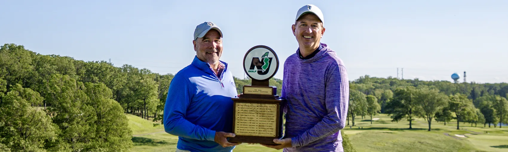 Gramigna and Slonis Weather the Wind for Senior Four-Ball Victory