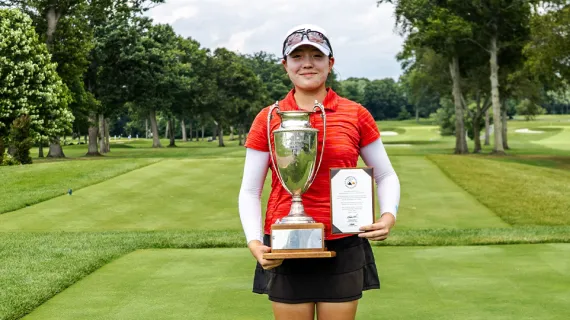Shao Clinches Centennial Crown at 100th Women’s Amateur Championship  