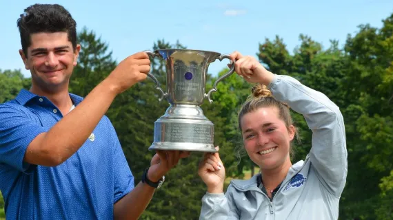 Monmouth University Duo Sharpe and Lynn Win 59th Mixed Pinehurst Championship
