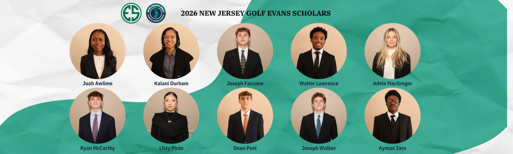 Ten New Jersey Caddies Awarded Full College Scholarships