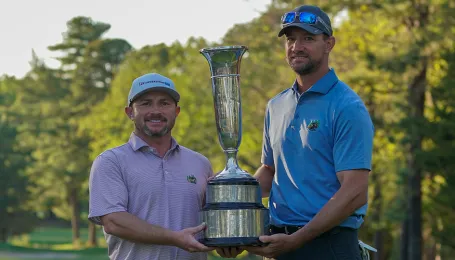 Home Turf Triumph; Vannucci, Hollins Capture 94th New Jersey Four-Ball Championship