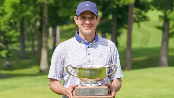 Arbes Completes Dominant Week at Alpine; Wins 43rd New Jersey Mid-Amateur Championship
