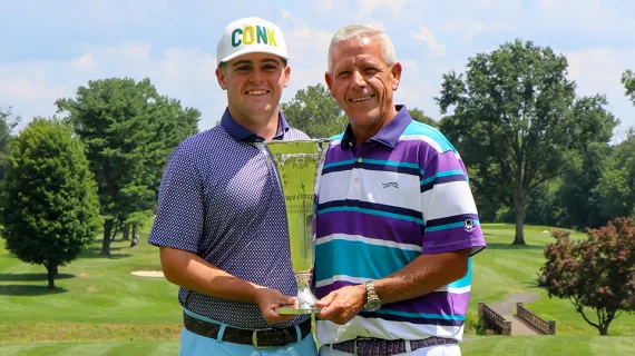 John and Jason Welch Claim 2nd Parent-Child Championship