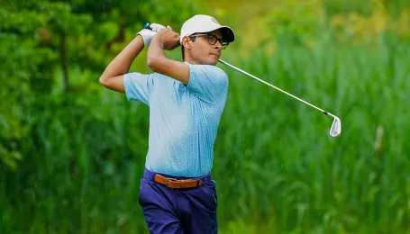 Shah's Historic 63 Sets Pace at 105th W.Y. Dear Junior Championship