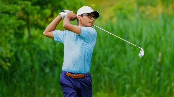 Shah's Historic 63 Sets Pace at 105th W.Y. Dear Junior Championship