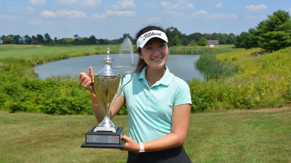 Ku fires course record 65; claims 16th Women's Pub-Links at Heron Glen