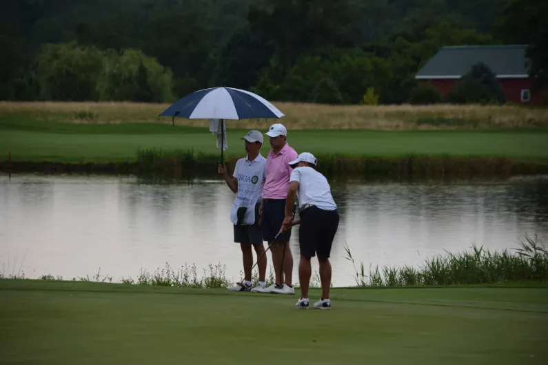 Rain halts Amateur Championship; Jones remains atop Leaderboard