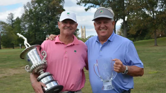 Norm Lewis wins 61st Senior Championship; John O'Malley claims Super-Senior Title