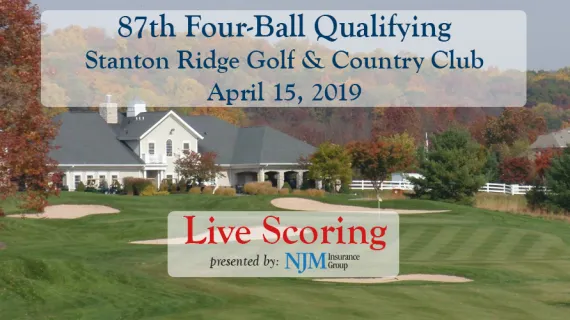 3-Hour Delay today for NJSGA Four-Ball Qualifying at Stanton Ridge