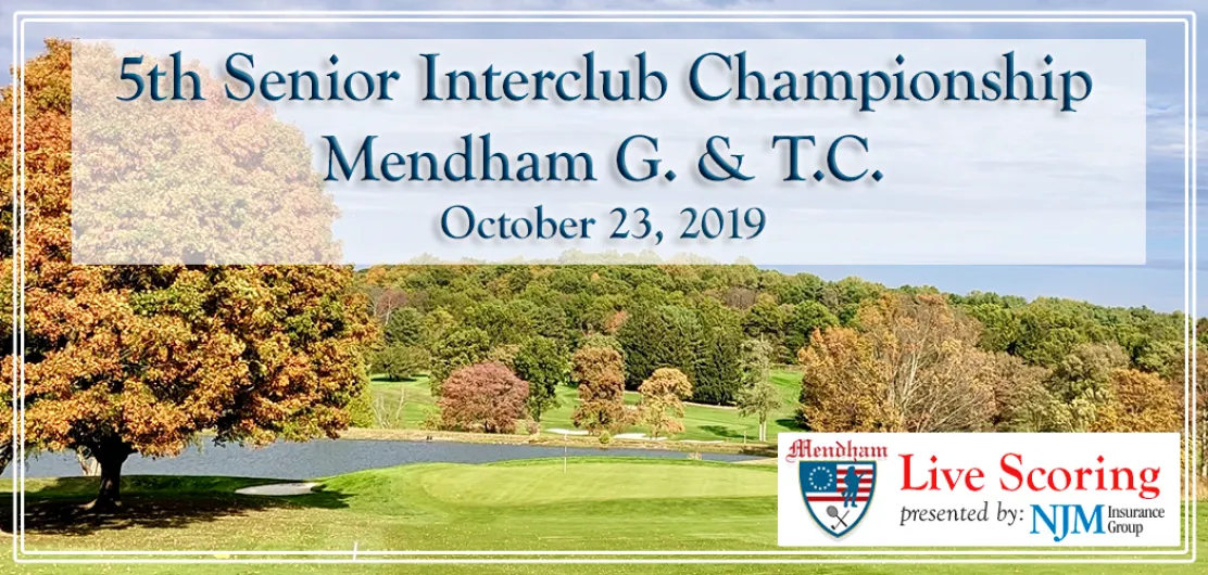 5th Senior Interclub Live Scoring