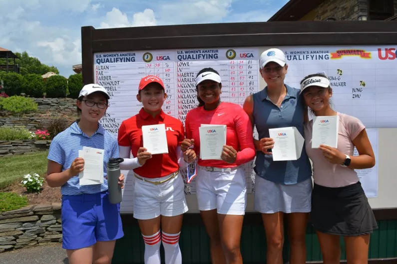 Ganne continues stellar season; is co-medalist at U.S. Women's Amateur Qualifying