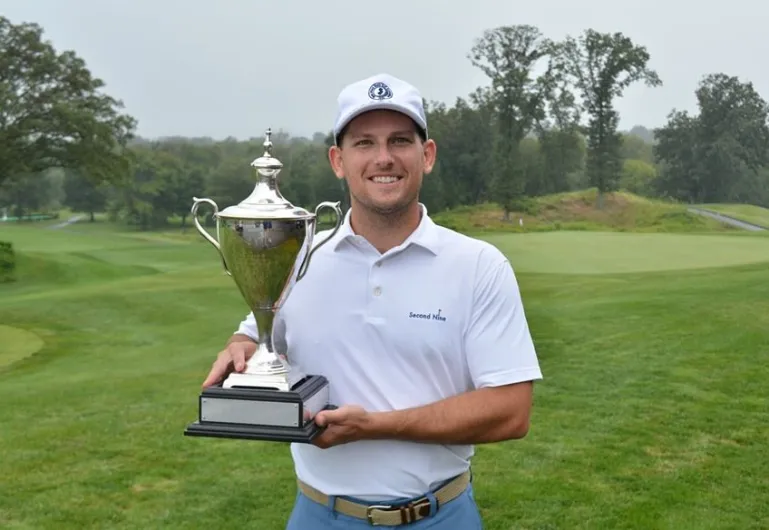 David Sampson of River Vale wins Men's Public Links Championship at Galloping Hill