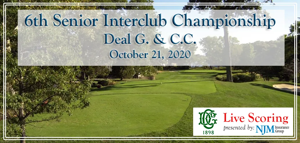6th Senior Interclub Championship Live Scoring