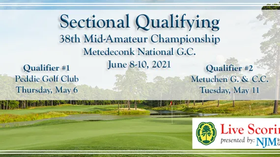 Live Scoring: 38th Mid-Amateur Qualifying, Metuchen G. & C.C.