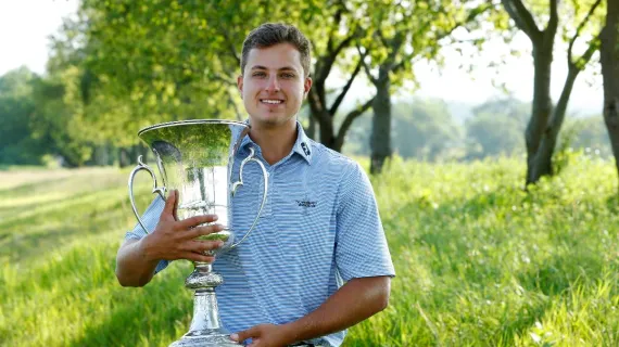 Dawson Jones sets scoring record in winning his second Amateur championship