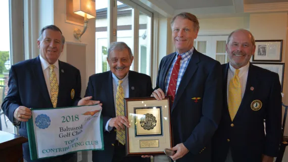 Baltusrol, Echo Lake honored by Caddie Scholarship Foundation