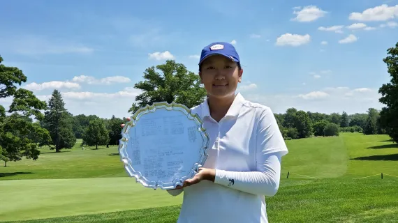 Grace Lu wins Junior Girls' Title; Jaden Han claims Boys Championship at Peddie