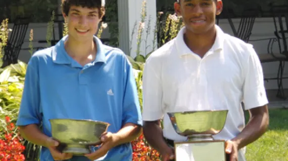 NJSGA Junior & Boys' Championships: Newcomers Victorious