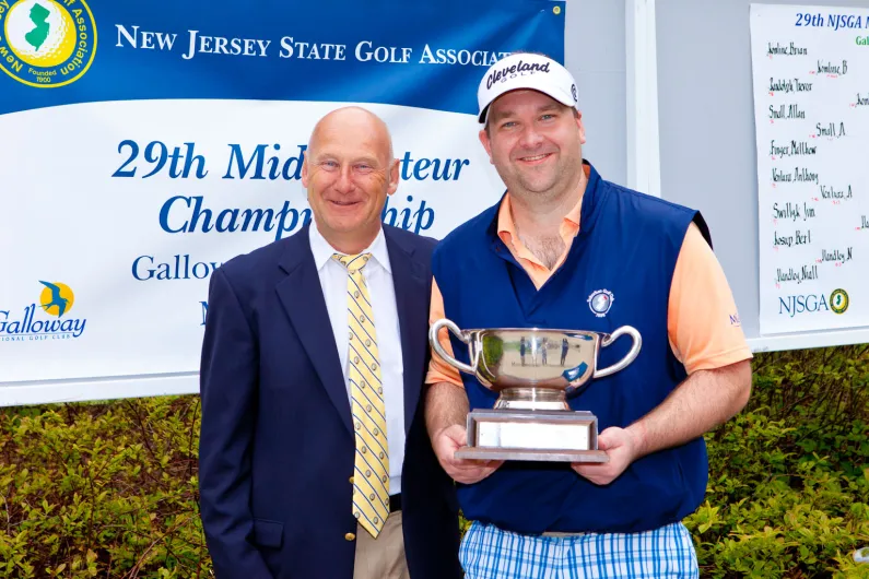 Brian Komline Wins Mid-amateur; First To Claim NJSGA Grand Slam