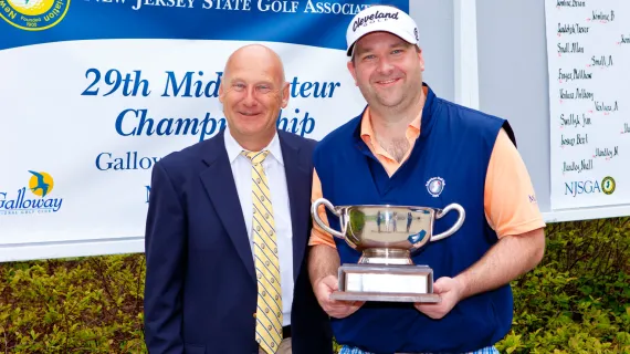 Brian Komline Wins Mid-amateur; First To Claim NJSGA Grand Slam