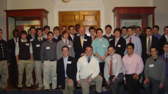 Caddie Scholars Gather For Social Event