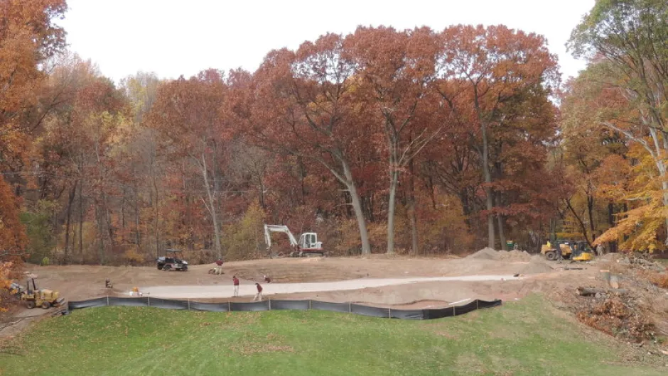 Galloping Hill Renovating Tees, Greens & Bunkers