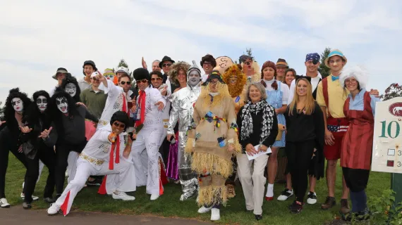 Halloween Golf A Trick & Treat For Studer Family