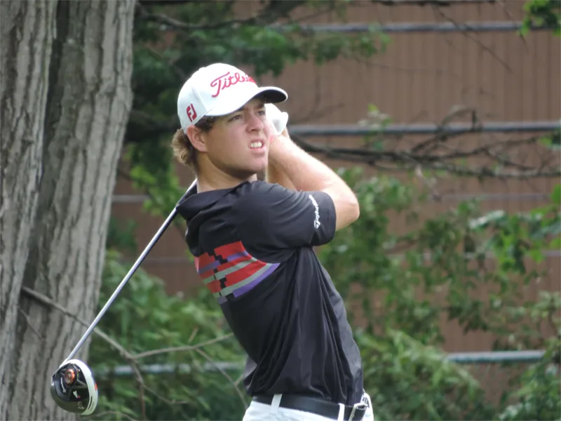 NJSGA Junior Champion Max Greyserman Competing In British Boys Amateur