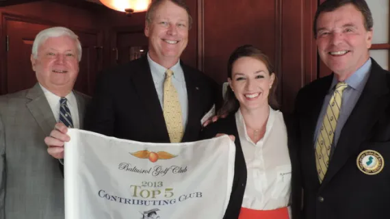 Baltusrol Top Contributor To Caddie Scholars 3rd Year In Row