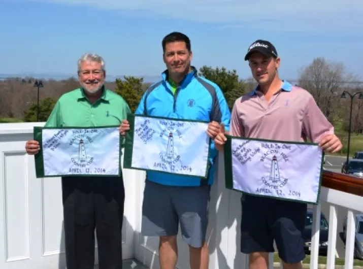 Beacon Hill C.C. Defies Odds With Three Aces On Same Day