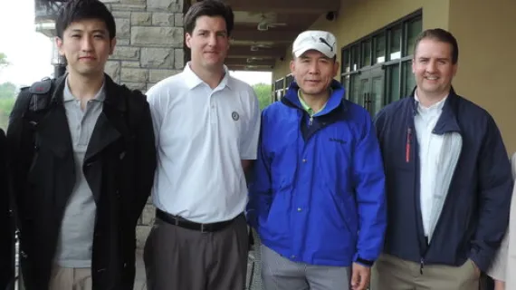 China Golf Association Reps Visit NJSGA Headquarters