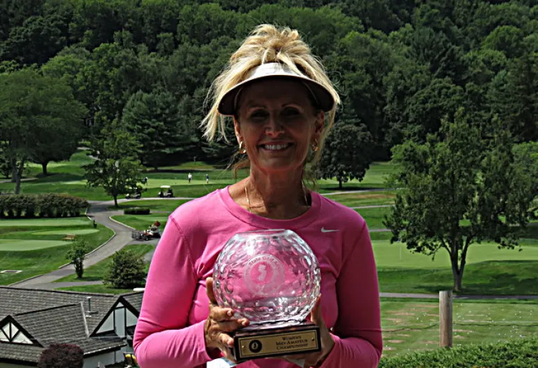 Fran Gacos Of Copper Hill Wins 1st Women's Mid-amateur