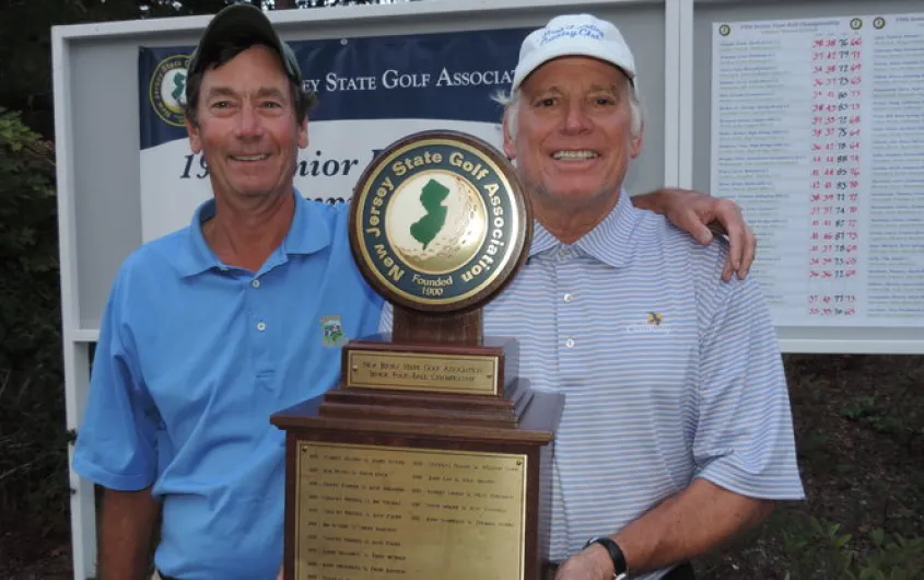 Hubbert & Fraser Win Senior Four-ball Championship