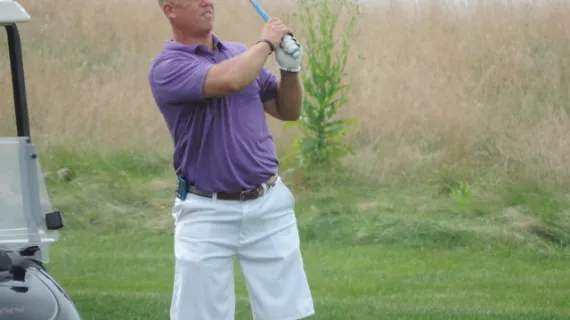 Kenny Bontz A Scratch Golfer Despite Loss Of Leg