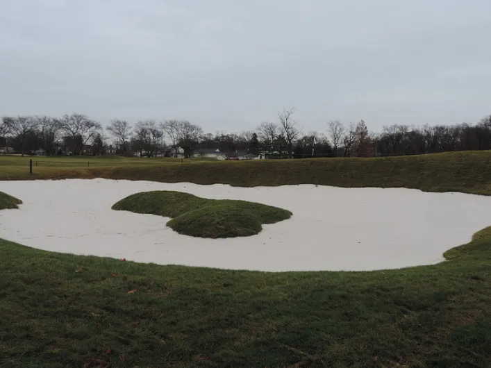 Spring Lake G.C. In Midst Of Bunker Restoration Project