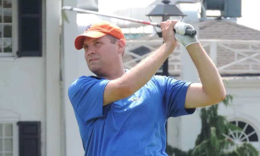 Finger, Schwendinger, Co-medalists  At Mid-amateur Qualifying