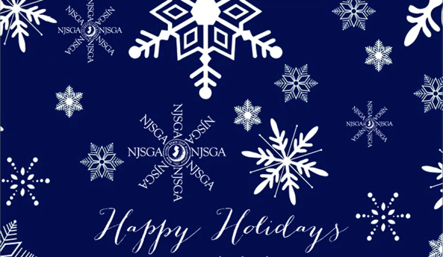 Happy Holidays & Warm Wishes From The NJSGA