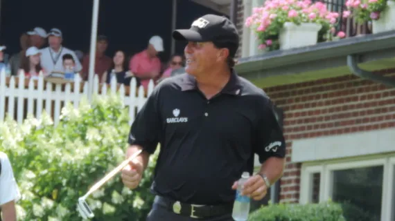 Mickelson Tees Off Onto Springfield Street; Spieth In Cart-path Controversy